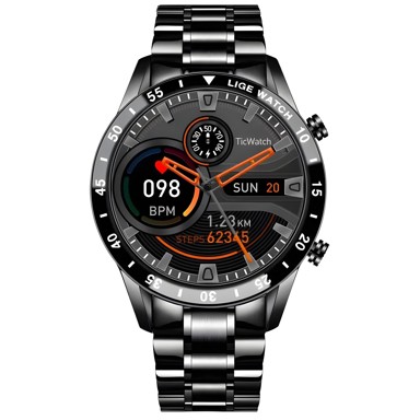 LIGE Pametni sat LU-23958, 1.3", 240 x 240, crna